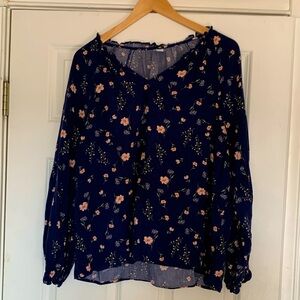 Old navy long sleeve blouse